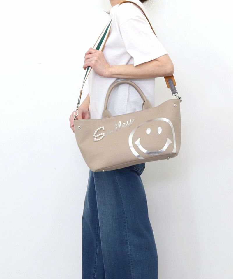 【COO SPECIAL WEEK】 SMILEY 帆布 2WAY 托特包